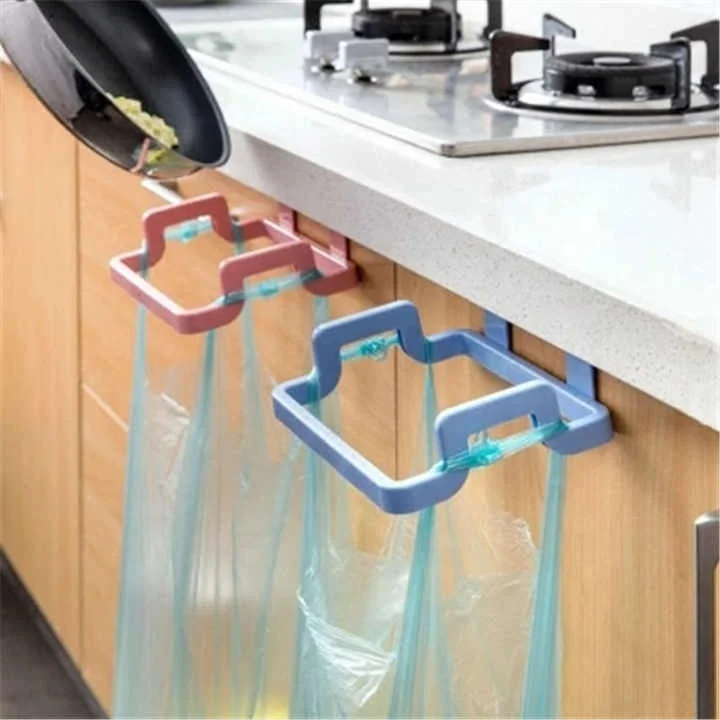 XH Plastic Garbage Bags Support Holder Eco-friendly Door Back Type Hanging Trash Bag Rack