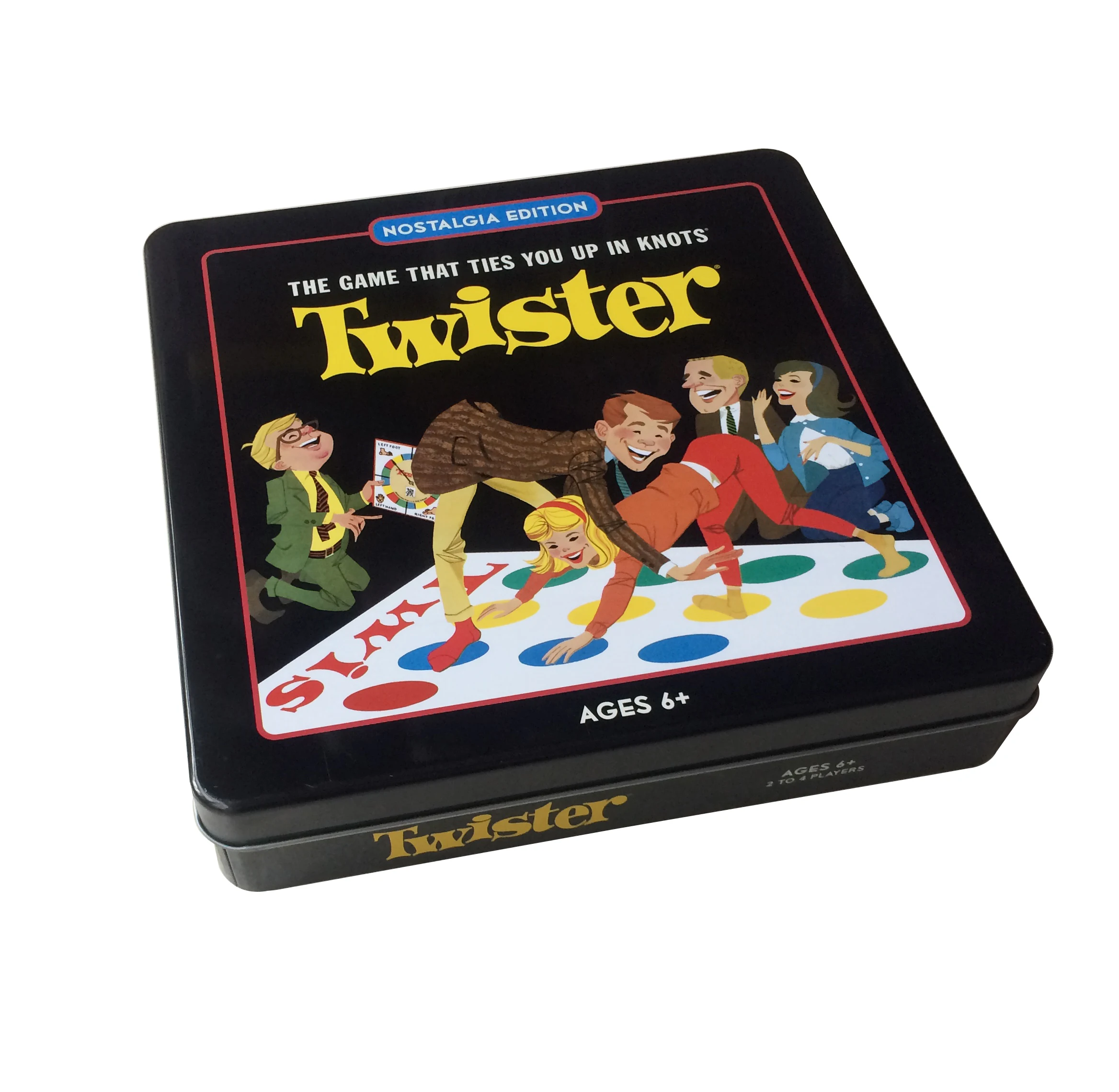 empty custom printing board game tin box