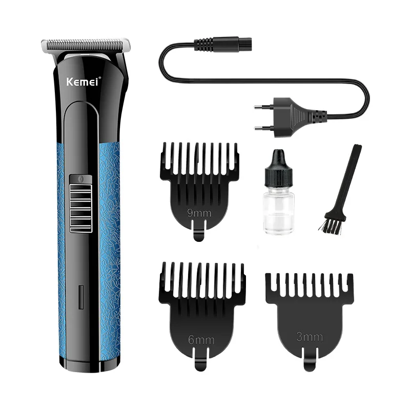  Kemei KM-724 Professional Barber Electric Beard Shaver Hair Cut Machine Cordless Rechargeable Clipper for Man
