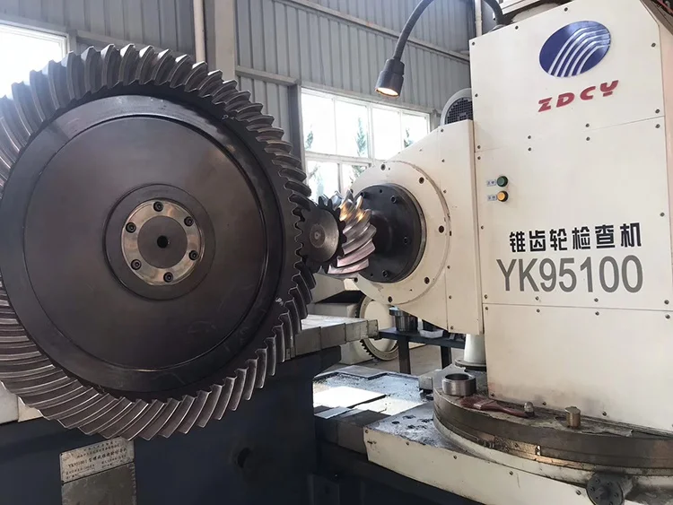 OEM high quality cone crusher spare parts bevel gear set