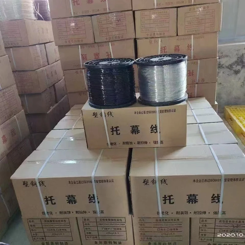 2 2.2 2.3mm Black White Colorful PET  Shade Net Supporting  Pressing Film Line  polyester wire