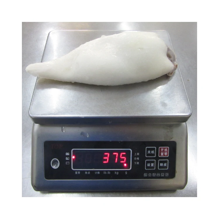 Высококачественный очищенный полый кальмар Illex по низкой цене очищенный детский кальмар