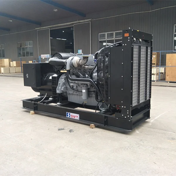SWT Smart 400kW дизельный генератор с открытой рамой дизельным двигателем Perkins 2506C-E15TAG2 по заводской цене