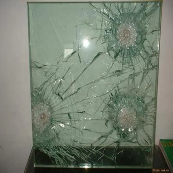 professional manufacturer 32mm resistant bullet proof glass for window