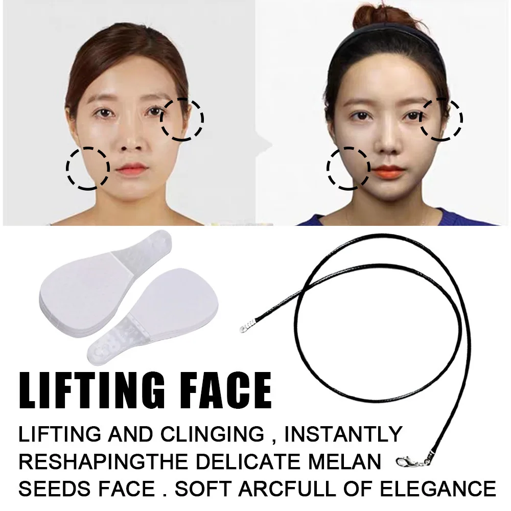 Face lift patch V-shaped face lift tape Plastic sticker corrects tight face lift tape