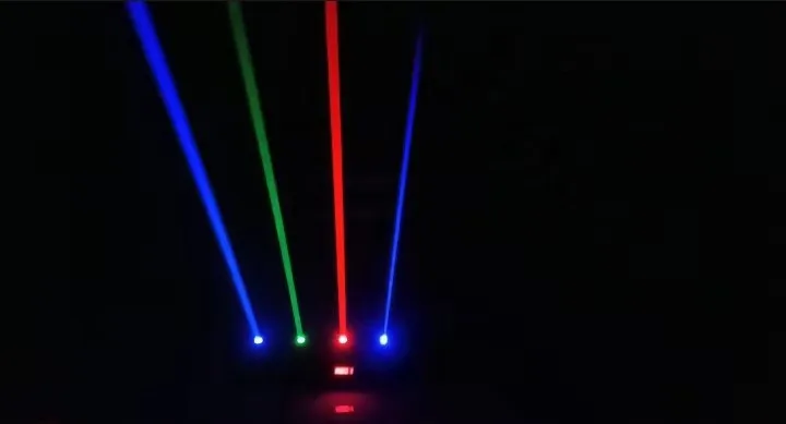 HR 6 eyes 3 color  500mw moving head laser light rgb dj laser linear beam bar stage lighting