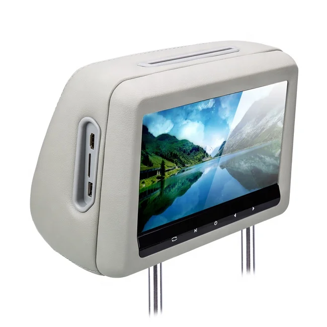 Car entertainment monitor 10.1 inch touch screen portable android led headrest car monitor
