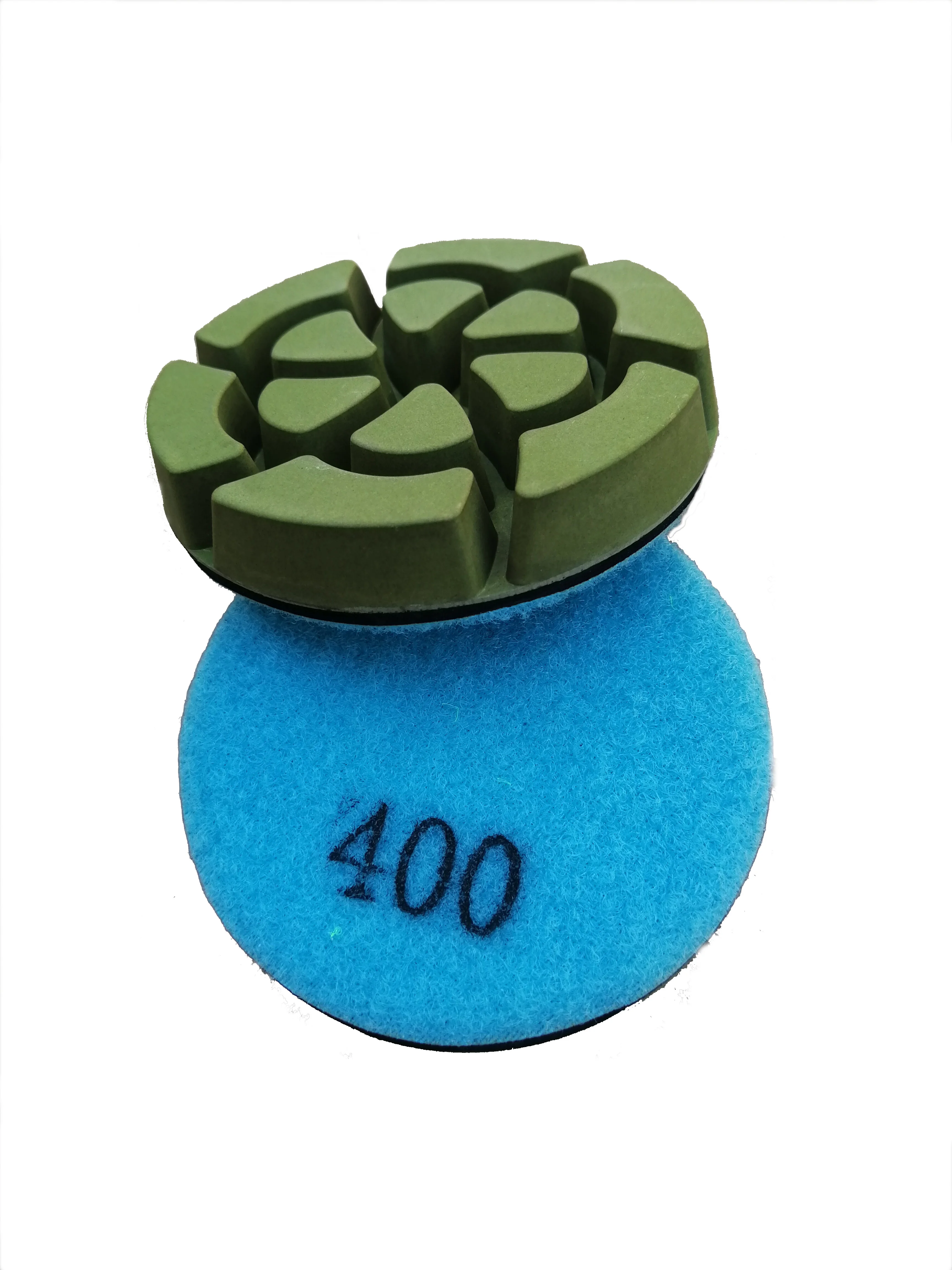 Diamond Abrasive Polishing Pads 3 Inch 4 Inch Stone Wet Resin Polishing Disc Flexible Polishing Wheel from China factory