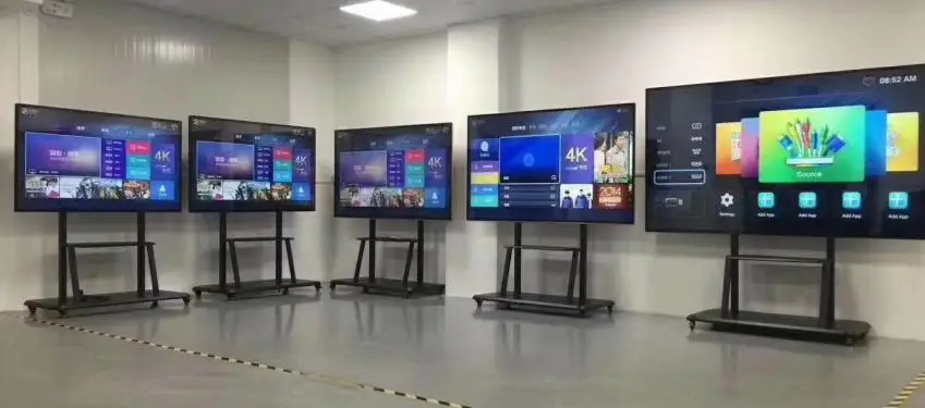 OEM customizable logo box LED TV  43 55 65 75 105 inch LED TV