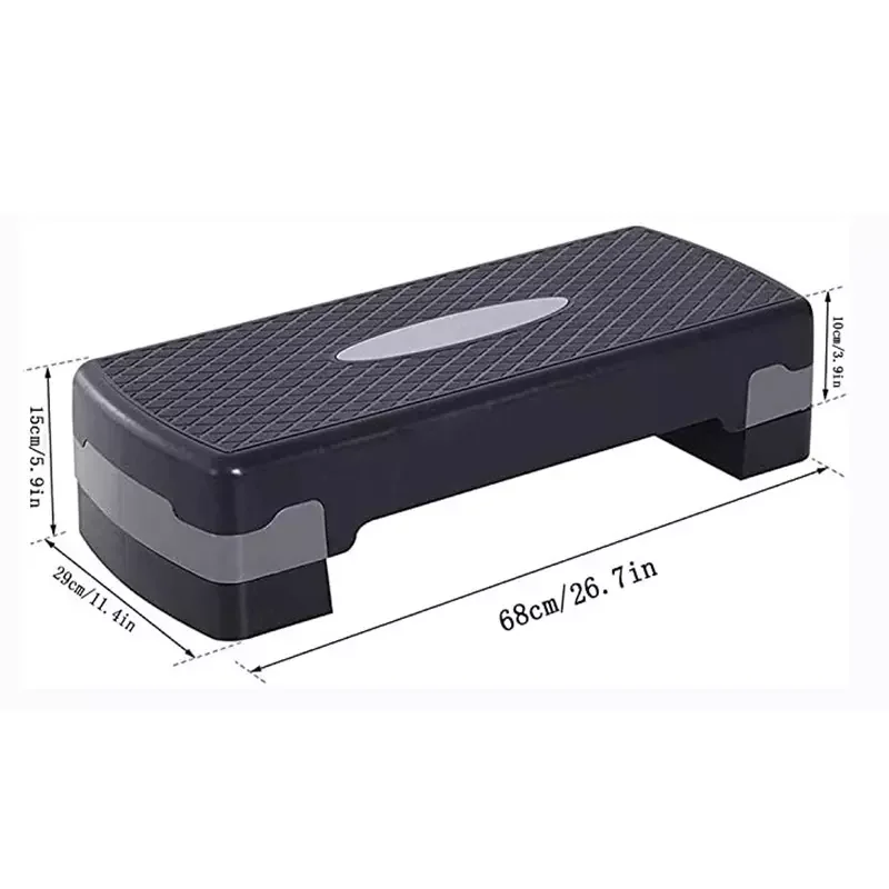 Wholesale Multi-Function Adjustable Nonslip Custom Logo Fitness Workout Step Board Aerobics Platform Stepper Exercise