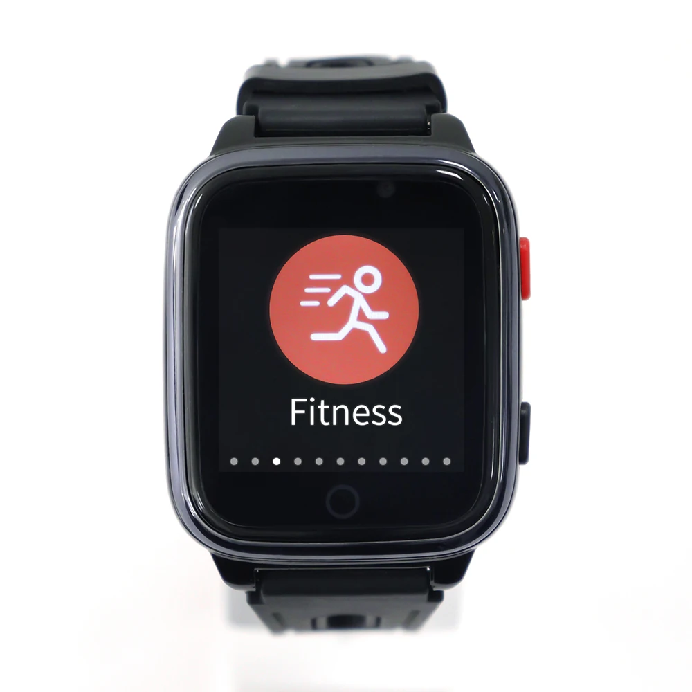 4G fever detection GPS tracker with SOS and body temperature measurement Smart Watch