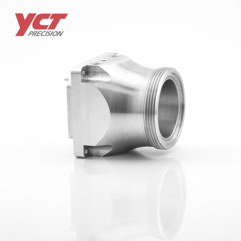 Custom CNC Machining Aluminum Gear Pump Flange