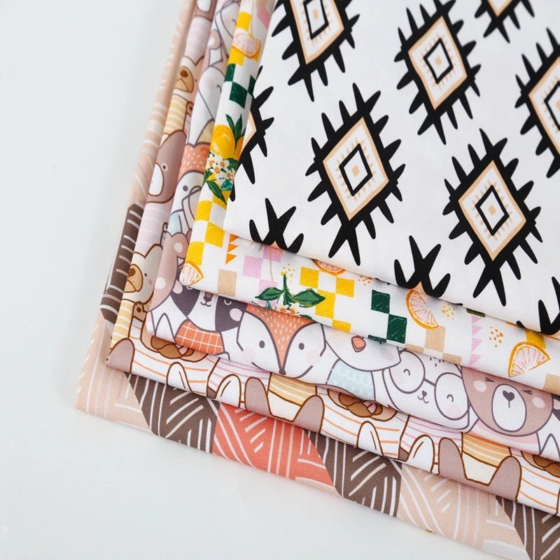 100% cotton poplin  fabric liberty london lawn cotton digital print fabric for clothing