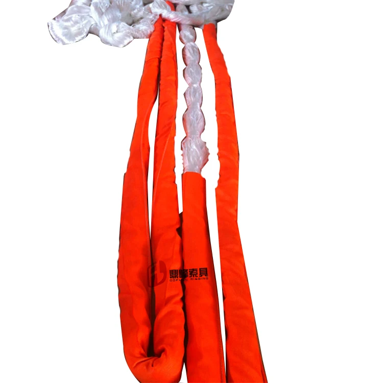 Двухслойная крышка бесконечные круглые полимерные подъемные Slings