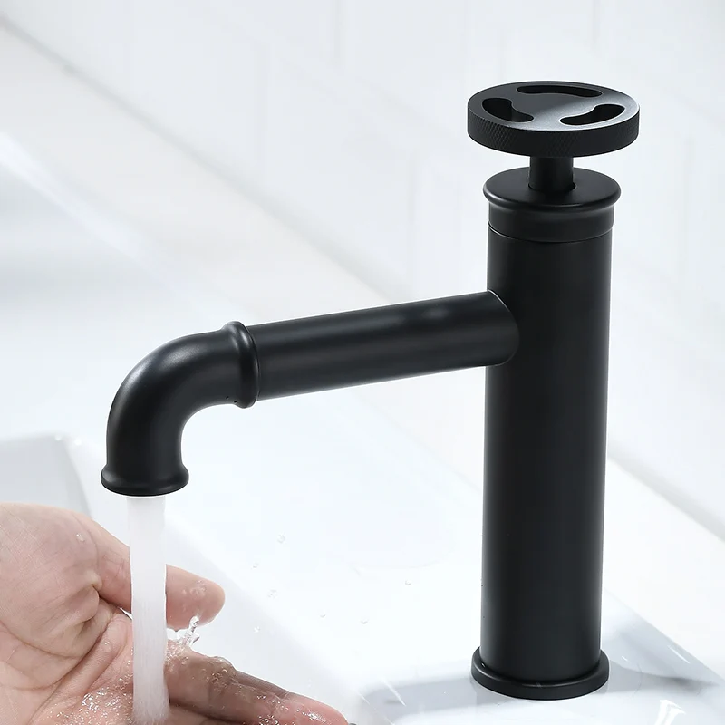 Modern sanitary ware black bathroom basin faucets industrial mixers taps+bathroom sink basin water faucet