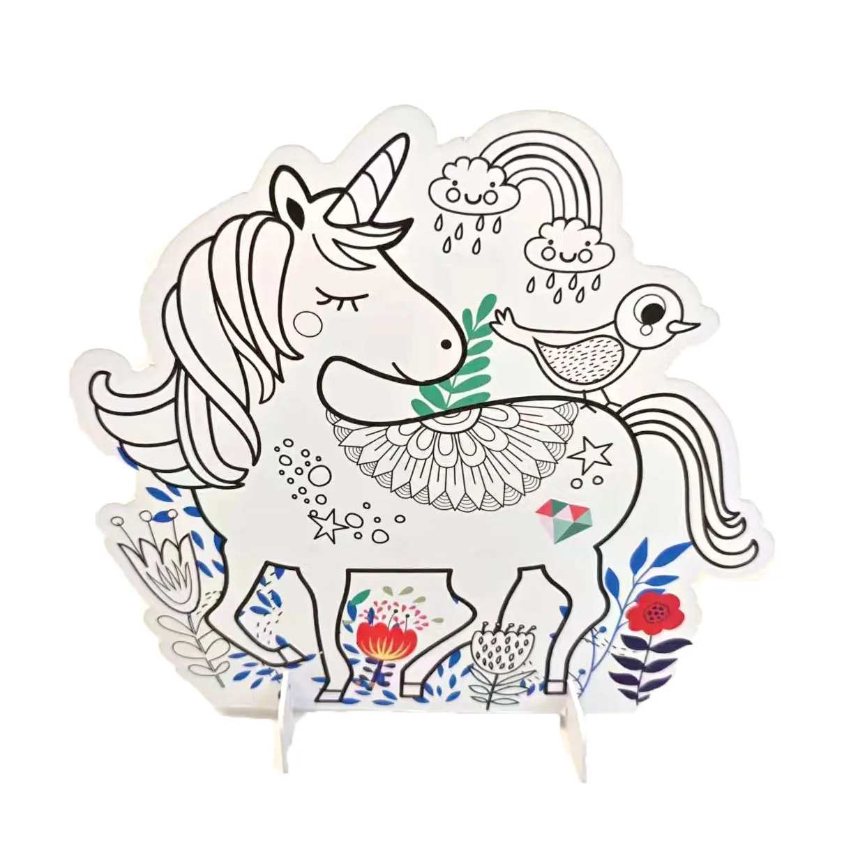 Customize  3D puzzle toys  DIY Assembly Model jigsaw for kids