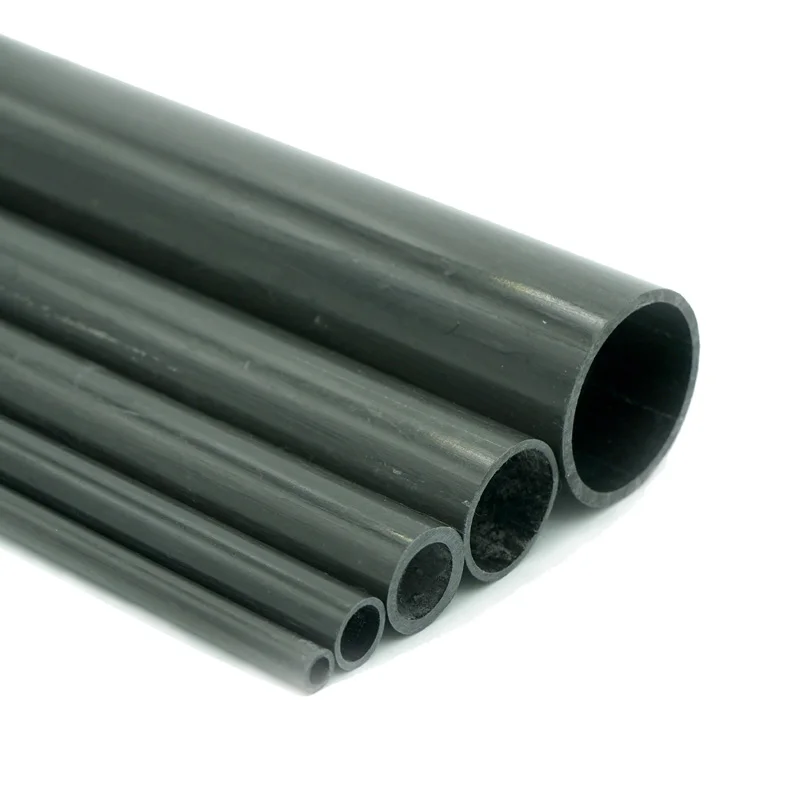 Manufacture high modulus 3k carbon fiber round tube/pole/pipe