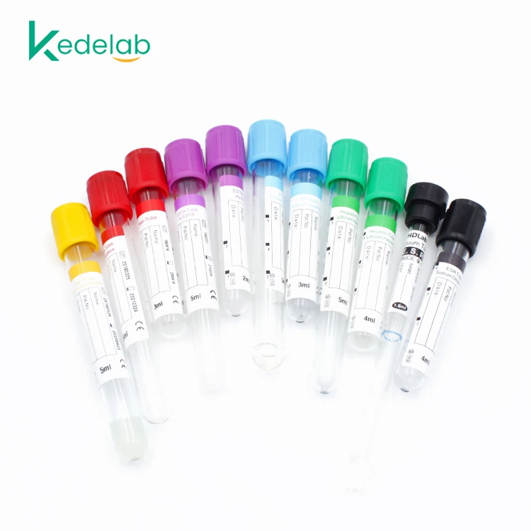 Manufactory price all size vacuum blood collection tube 13*75mm