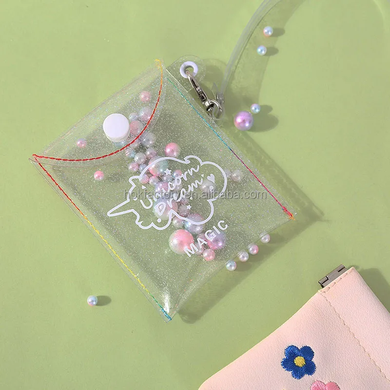Hot little girls Mini purse and handbag for kids Clear crossbody Bag Girls Small Coin purse bag box Clear bag purse