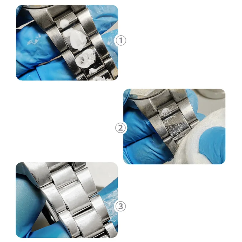 Watch chain steel belt stainless steel precious metal silver jewelry deoxidation scratch repair paste polishing paste artifact