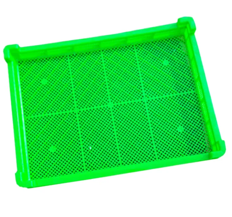 Food-grade stackable PP material drying and freezing tray for meat,seafood,herbs,tea,candy,pasta,fungus, fruit and vegetable