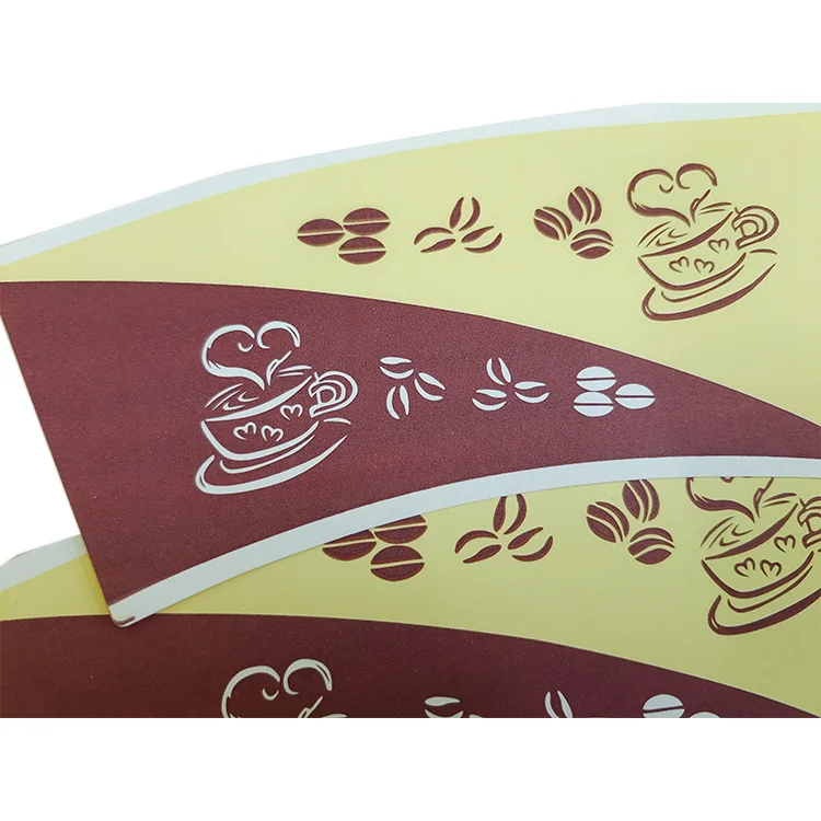  Dihui профессиональная фабрика прямая продажа флексографская печать Одиночная/двойная ПЭ покрытая бумага 6 унций бумажный стаканчик вентилятор