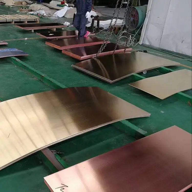 0.5mm 1mm 2mm 4X8 Copper Plate Copper Sheet Price Per Kg