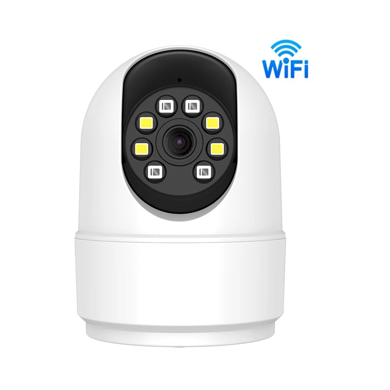 Home Wifi Ip Camera Hd Color Night Indoor Wireless Baby Monitor Smart Security Motion Detection PT Camera