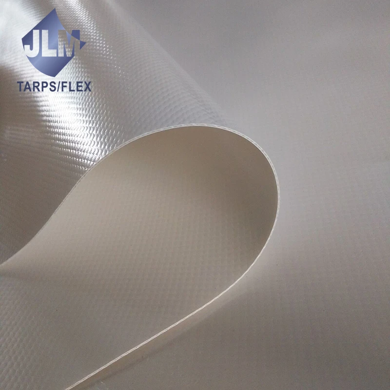 Jinlong pvdf lacquer coated pvc tarpaulin pvc coated tensile membrane structure for car parking
