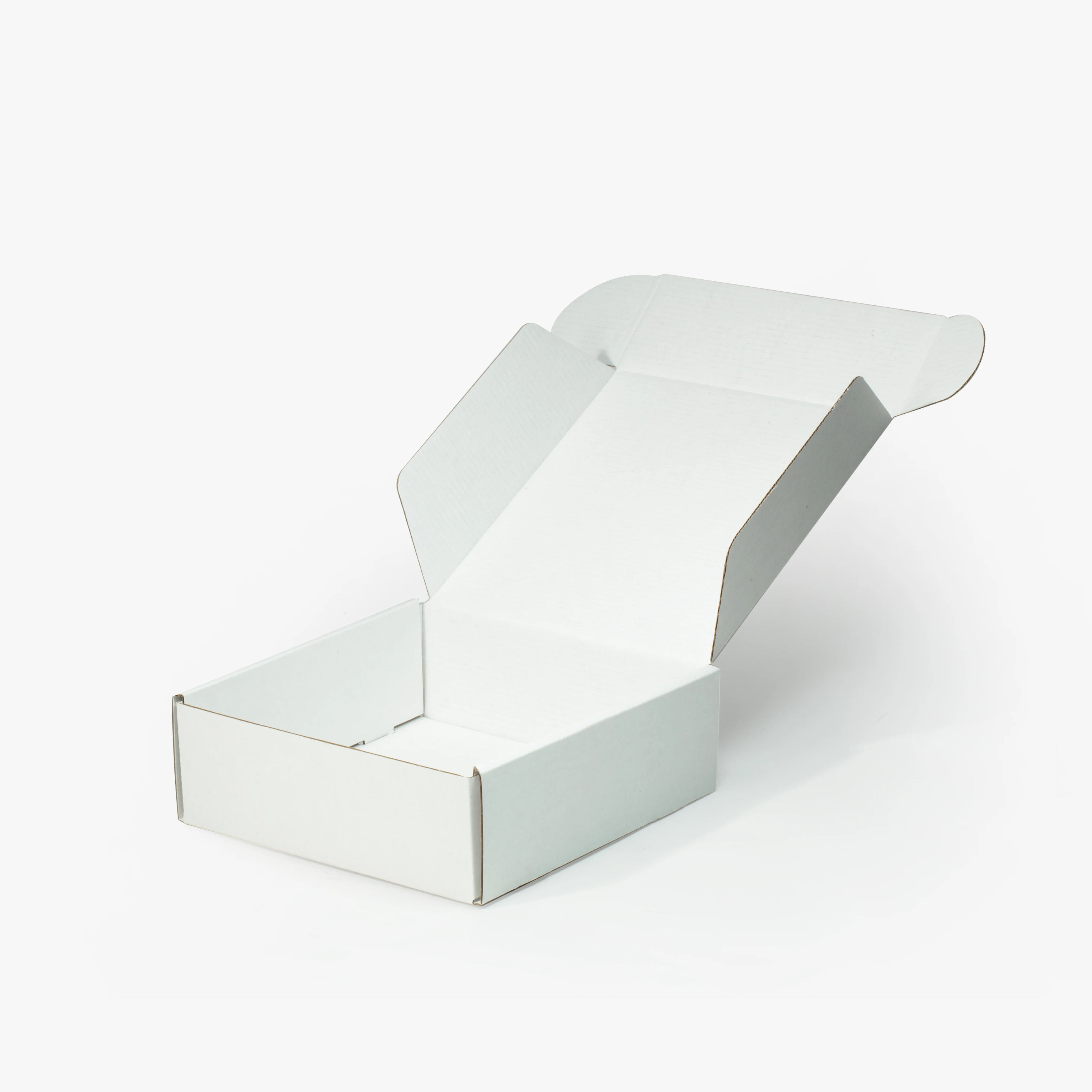 Customized Eco Friendly White Print Free Design Premium Cosmetic Makeup Shipping Box