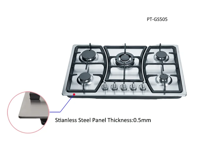 China factory wholesale gas stove good price kitchen gas cooker burner knob lpg built in 220V electric gas hob with FFD