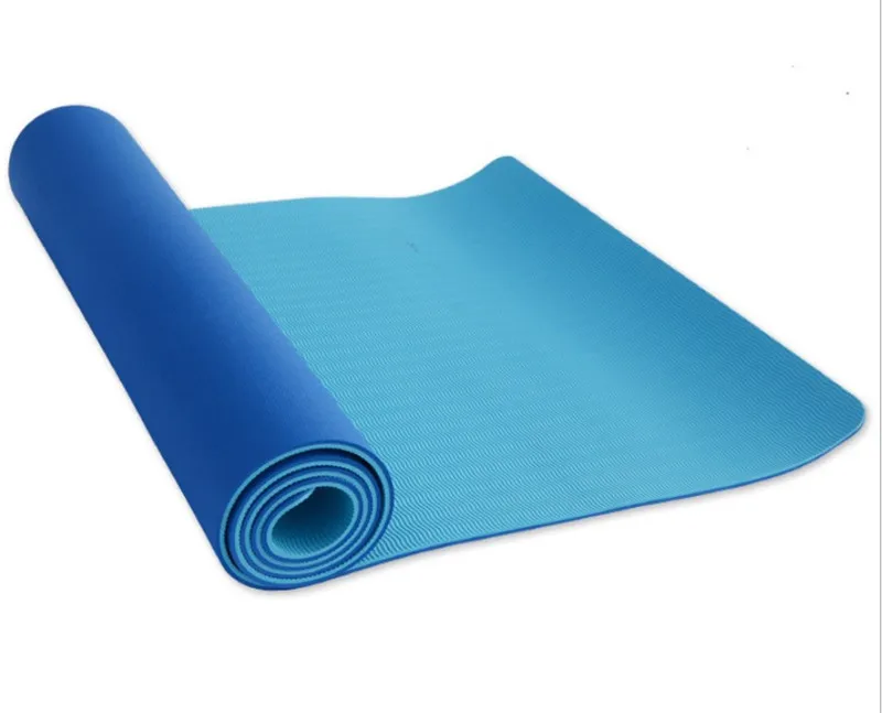Eco-friendly износостойкая гимнастики для йоги TPE йога коврик для упражнений