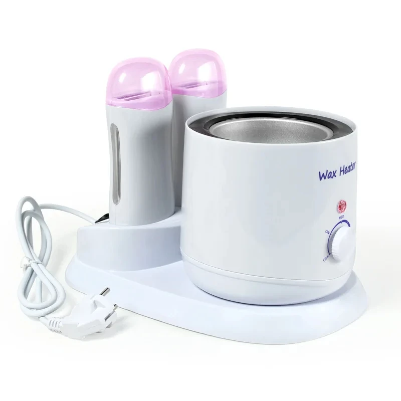 Hot Selling 3-in-1 Multifunctional Wax Cartridge Heater Waxing Roller Melts Kit For Honey Flavored And Hard Wax Bean