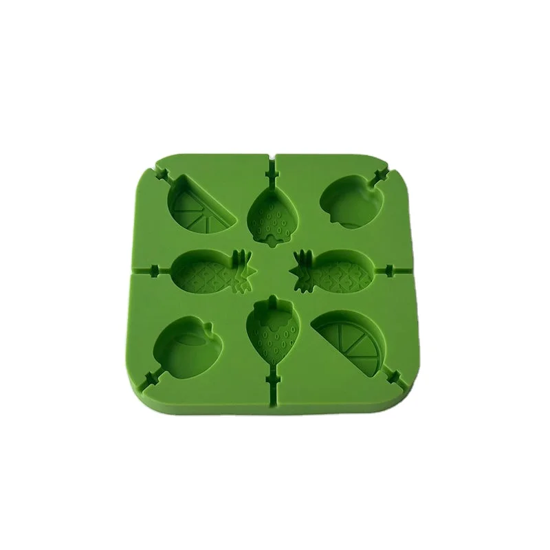 DIY Lollipop Candy Molds Homemade Christmas Cartoon Pattern Candy Chocolate Lollipop Silicone Mold