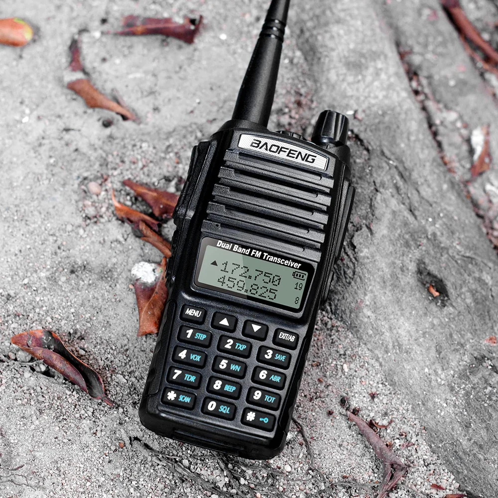 Рация дальнего действия Baofeng UV-82 2-PTT радиостанция 5 Вт портативная UV 82 для охоты UV-5R UV-S9 плюс двухстороннее радио
