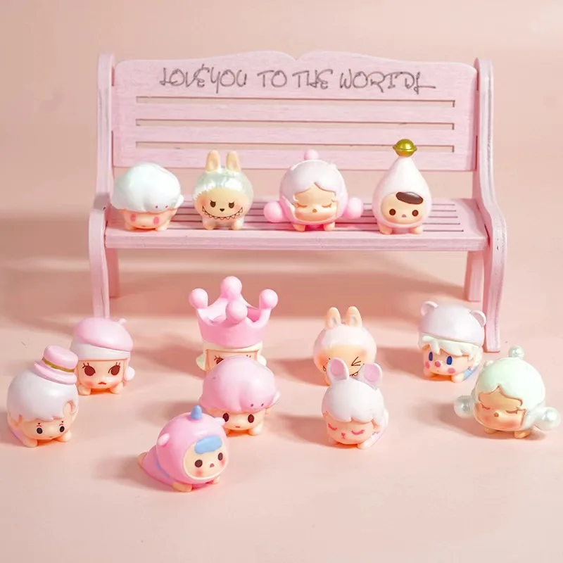 Sakura Moe Particles Car Ornament Jewelry Handmade Cream Gel 3D blind bag box Resin Accessories