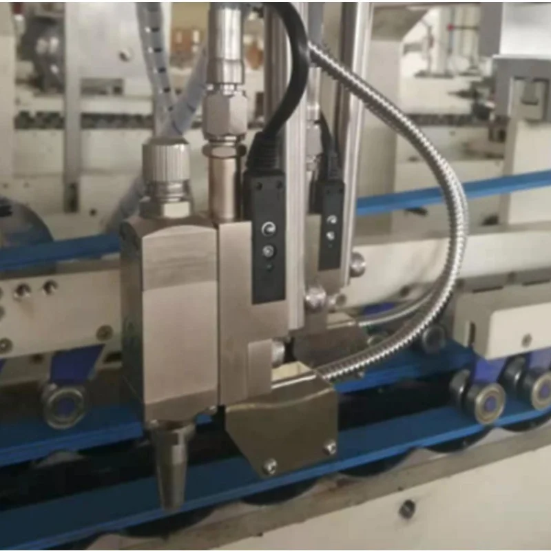 High Speed four gun automatic cold glue system for folder gluer machine folding gluing machine Paper Forming Machine