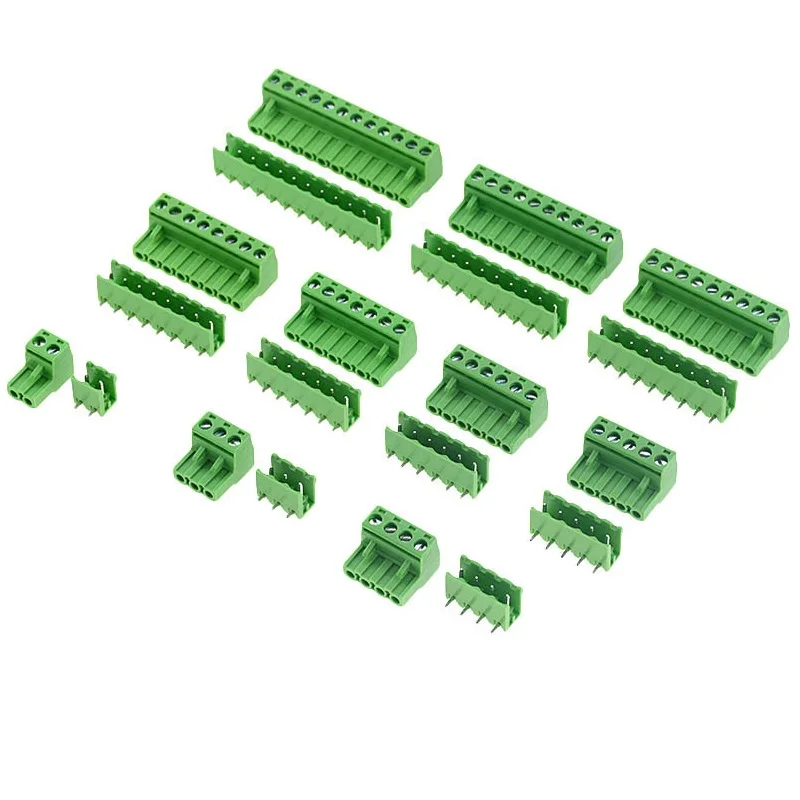 KF128-2.54 Американская классификация проводов 2р 3P 4 5 6P 7P 8 9P 10 12P 16P соединения терминала KF128 2 54 мм PCB мини Винтовые клеммы