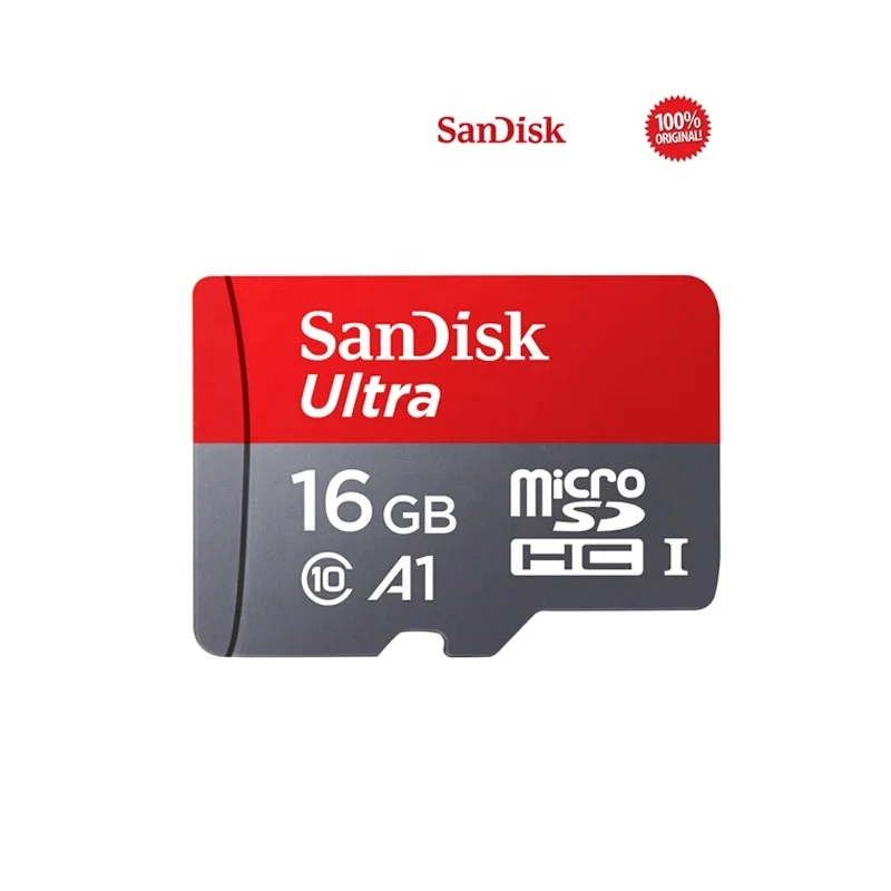  Двойной Флеш-накопитель sandisk ultra бренд 100% емкость дешевой цене класс 10 карты памяти 16gb 256gb 32 Гб 64 двойной флеш-накопитель sd 128