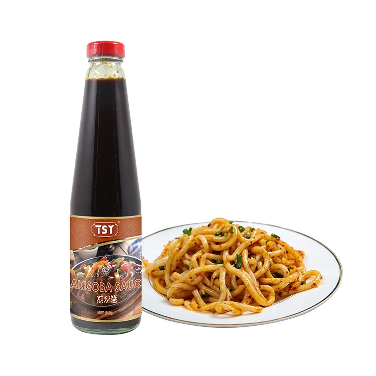 TSY Food, китайская заводская цена, жареная лапша, спагетти, приправа оптом, китайский соус якисоба для супермаркета