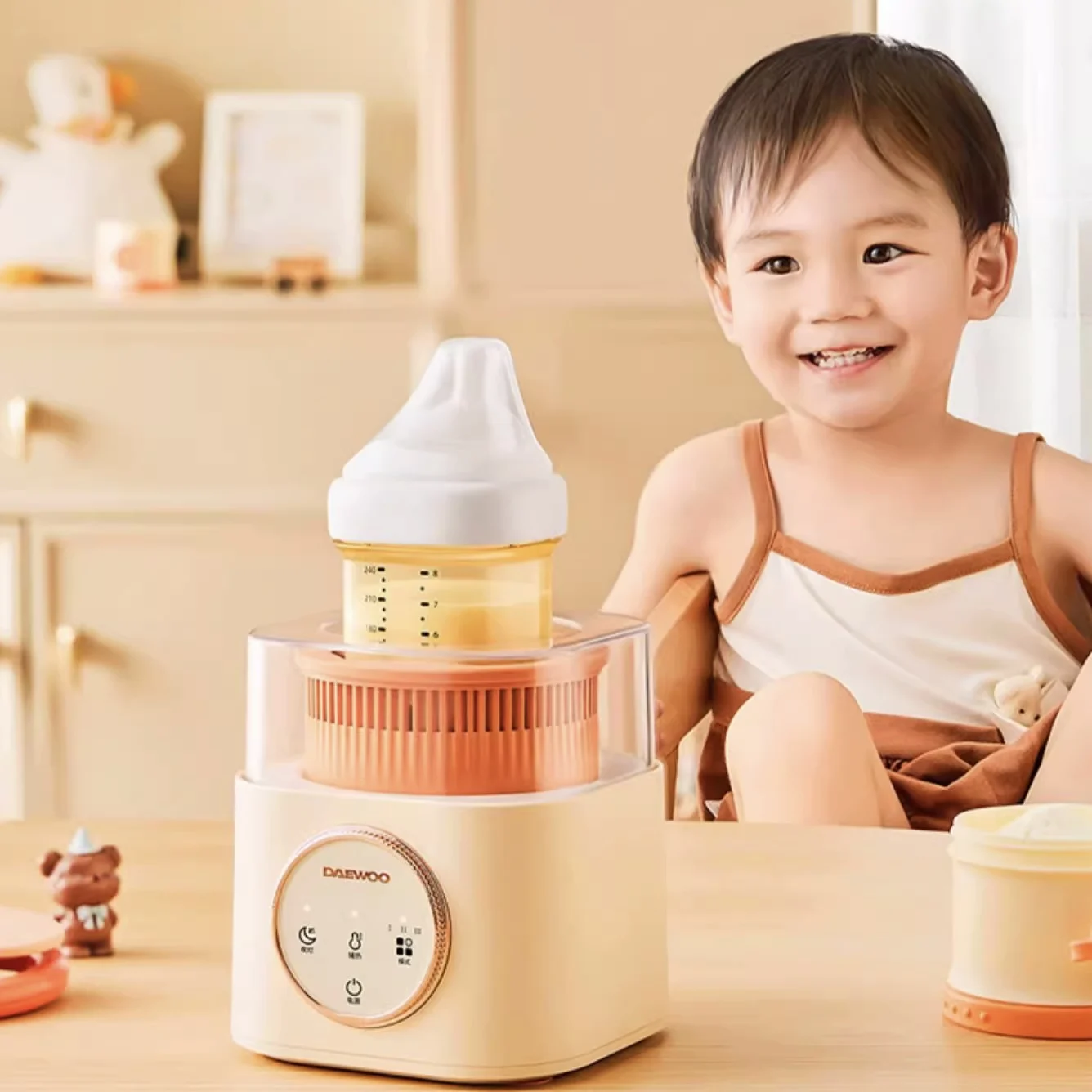 2024 brand new wireless Hot Selling Food Grade Material Electric Baby Bottle Shaker