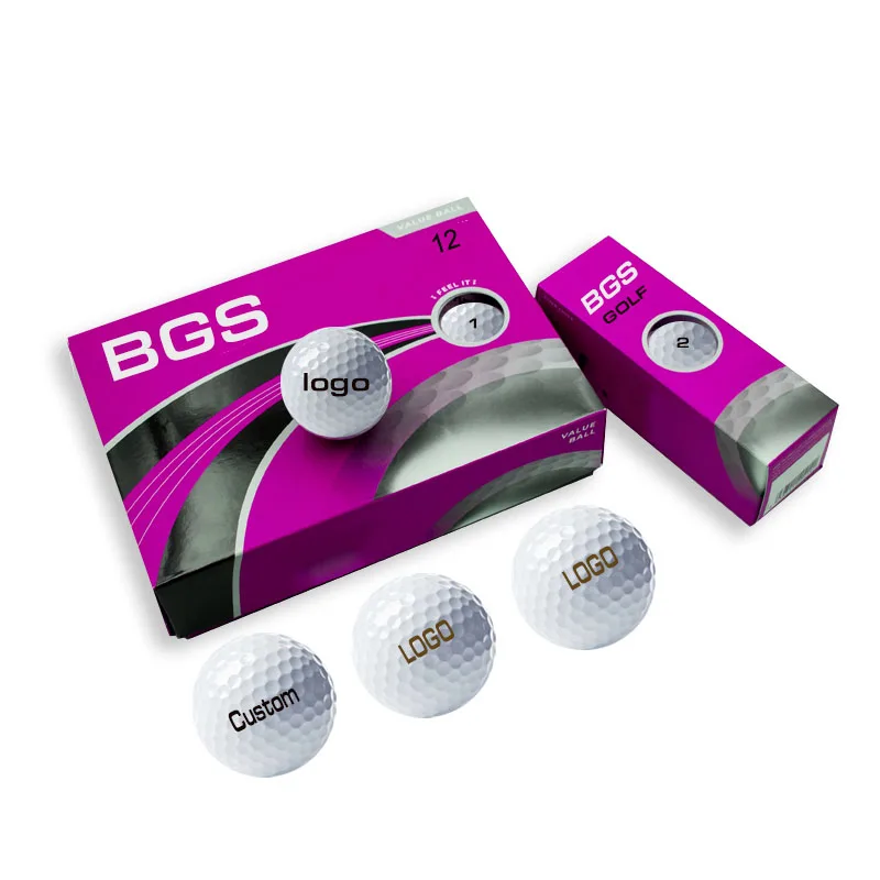 USGA Confirming OEM 2 3 4 Piece Layer Custom Tournament Urethane Surlyn Golf Balls Customised Golf Balls