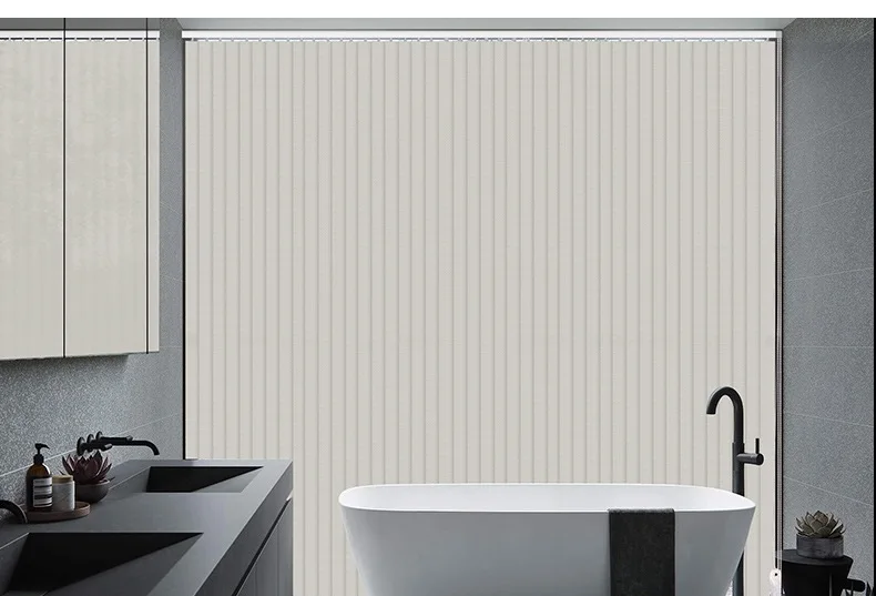 Curtain Manufacture Vertical Fabric Rolls Vertical Blinds Curtain Blind  For Window