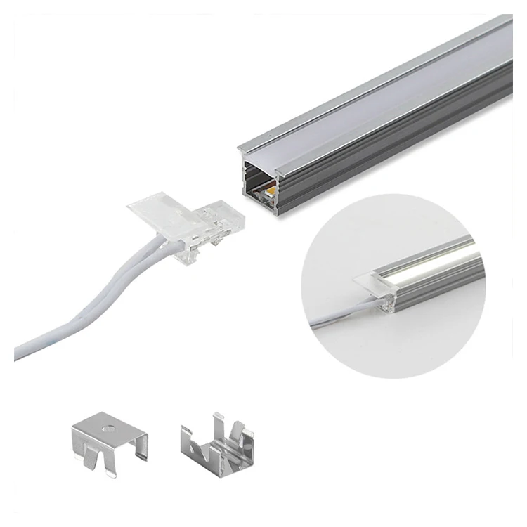 JMA Embedded wardrobe line light 12V detachable induction line light cuttable and solderless hard strip light strip