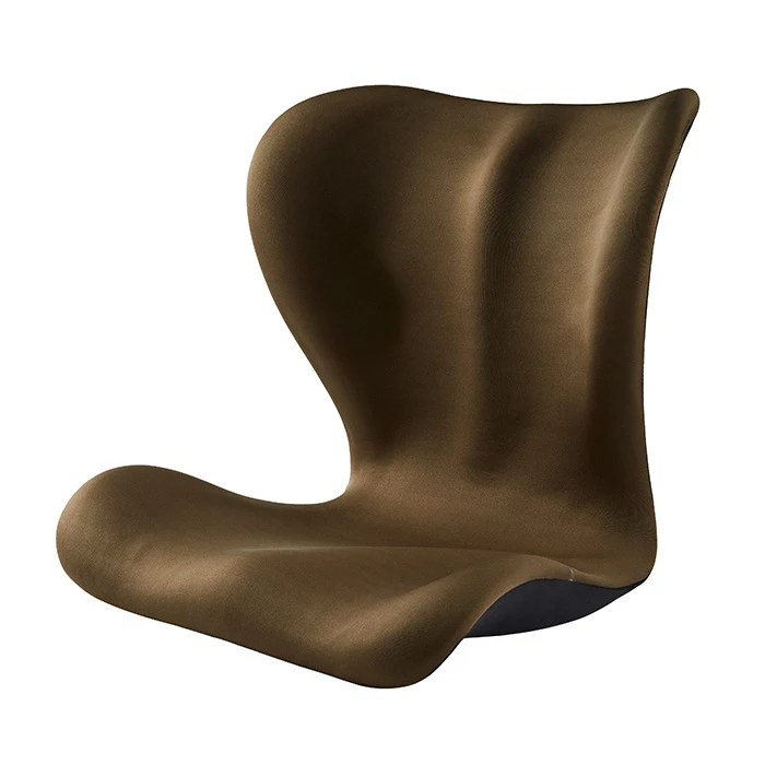 Customized Cotton Cover Back Pain Relief Large Ergonomic Memory Foam Back Cushion for Posture Improve