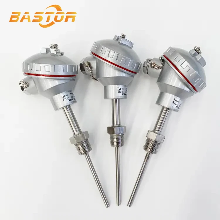 cheap price 4-20ma stainless steel probe thermocouple pt100 rtd temperature sensor