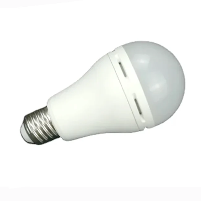 Outdoor camping 9W 12W 15W 18W E27 b22 base A60 type rechargeable bulb led emergency light bulb