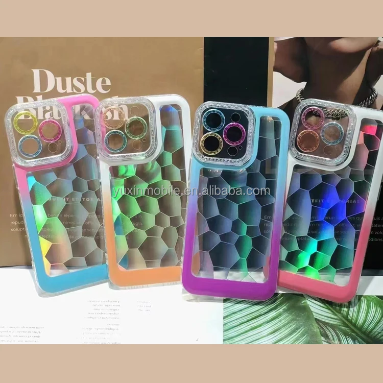 Shiny Laser Cute Cartoon Butterfly Soft Silicone Phone Case For iPhone 13 cases For iphone 12 Pro Max 11 13 14Pro Back Cover ins