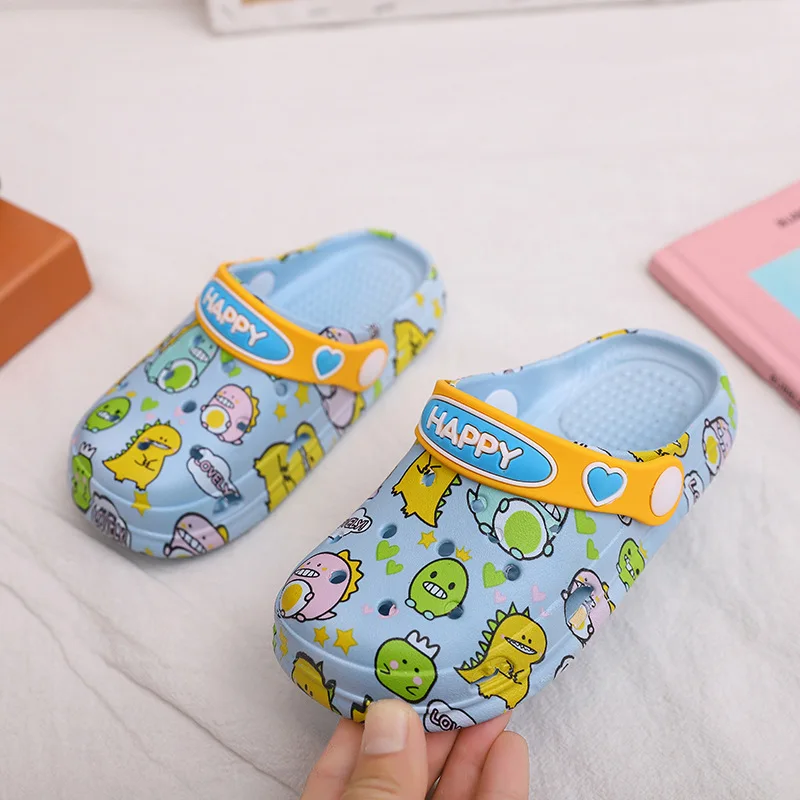 TX 2021 hot sale unisex summer garden shoes cartoon child slipper cute PVC clogs for children