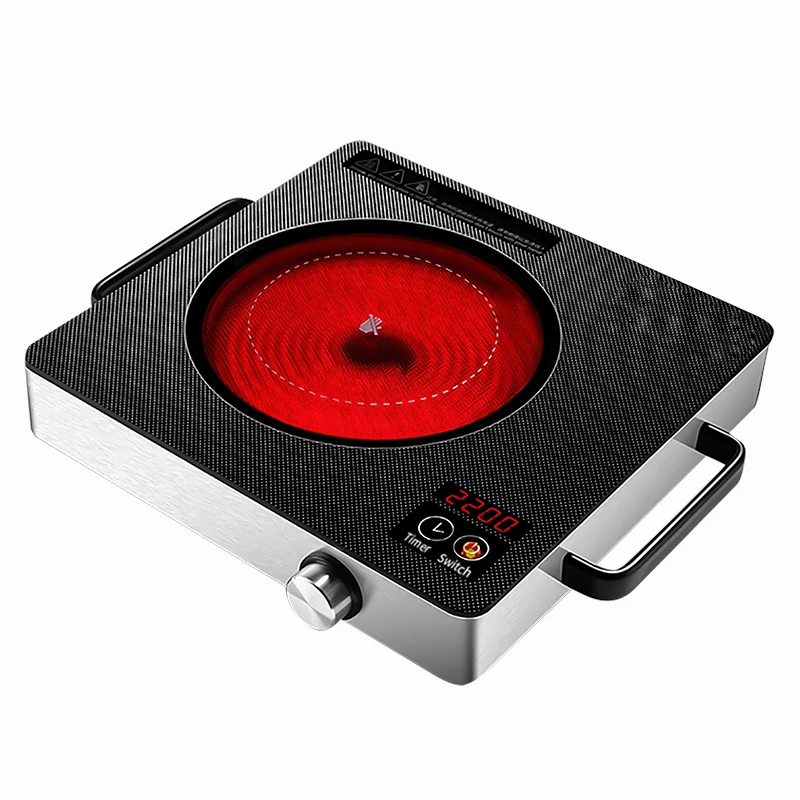  2021 Burner Electric Stove Ceramic Hob Built In Infrared Cooking Radiant Glass